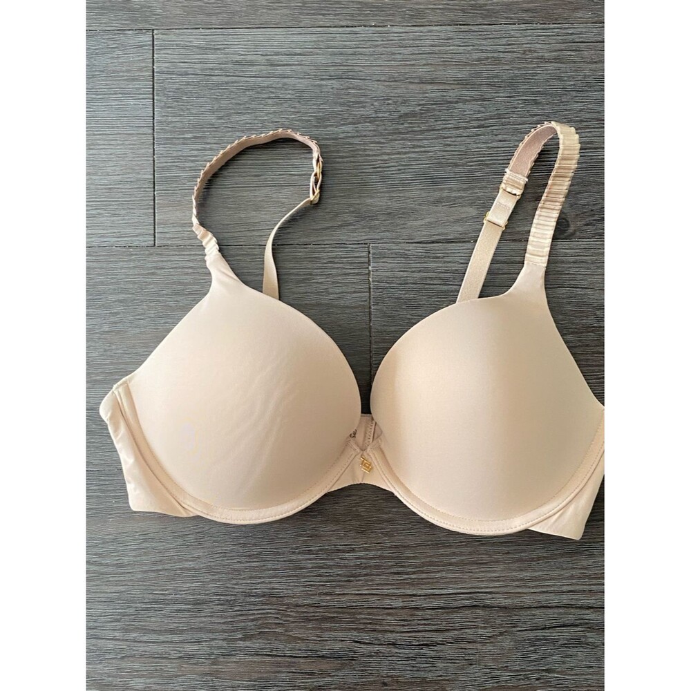 Thirdlove 34D 24/7 Memory Foam Push-Up Bra Nude Beige - Picture 1 of 7